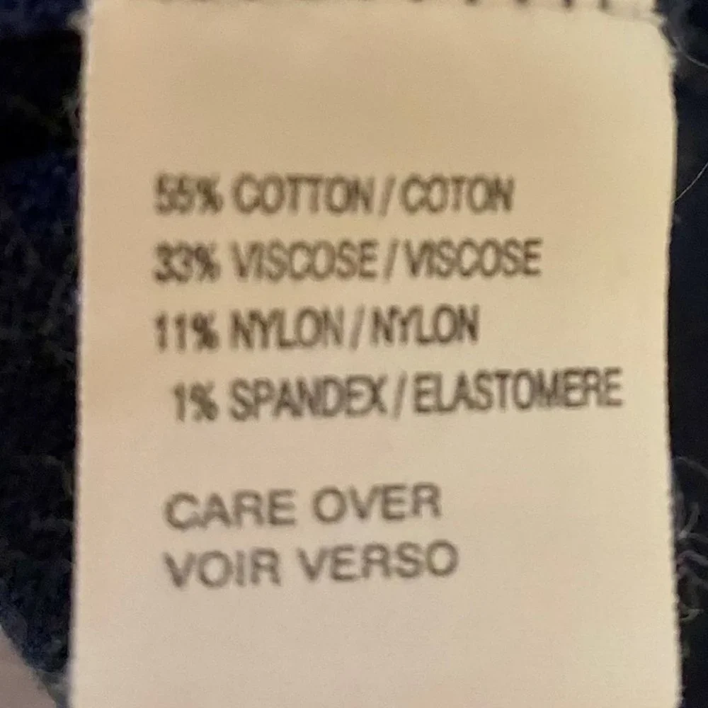 Anne Klein Navy Cardigan Knitware  ~ Size Large - Picture 4 of 4